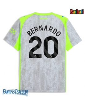 Manchester City Bernardo Silva #20 Tricou Fotbal Replică 2025-26 Barbati Treilea